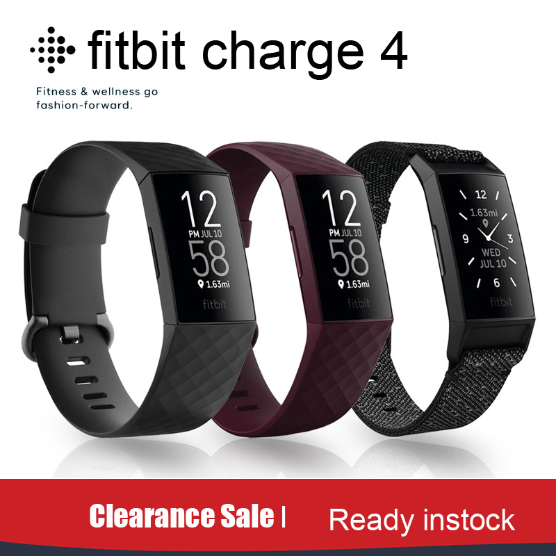 Smartwatch Watches For Men Digital - Original Fitbit Charger 4 Smart Watch