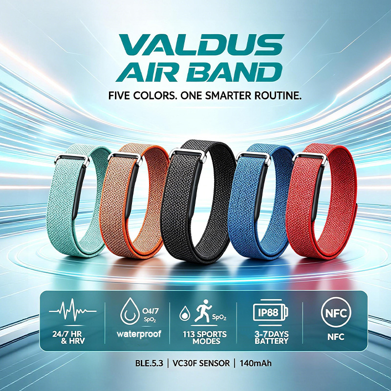 Smartwatch Watches For Men Digital - VALDUS Air Band Smart Bracelet Man