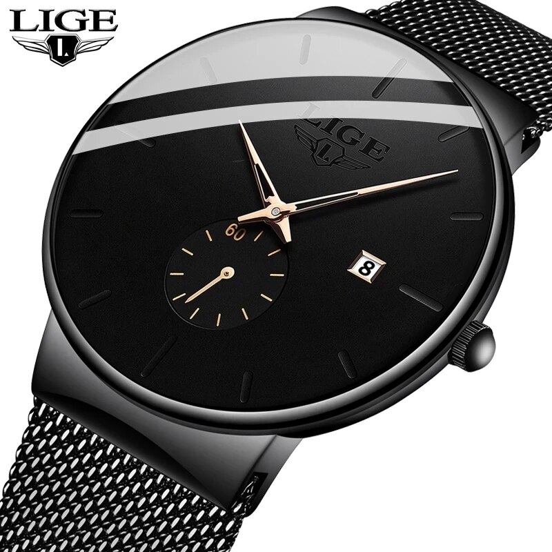 Smartwatch Watches For Men Brands - LIGE Fashion Mens Watches Top Brand