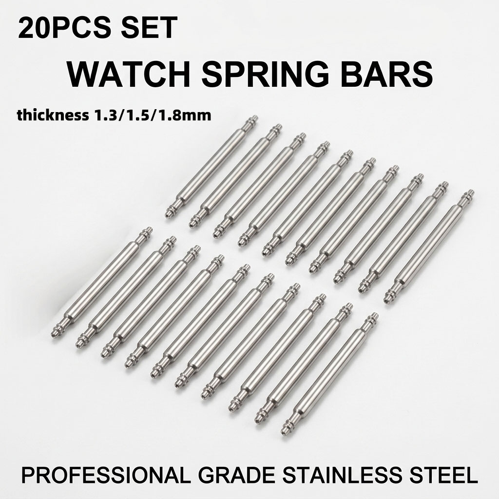 Watch Tool Repair Kit - 8-30mm Watchband Spring Bars Stainless Steel