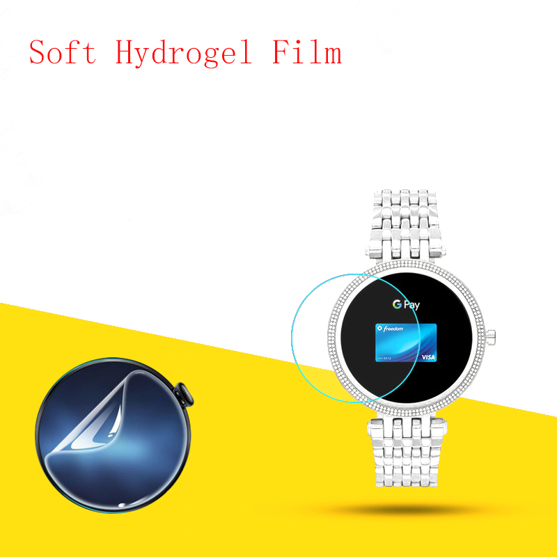 Soft Hydrogel Film Clear HD Tr - Smartwatch Watches Michael Kors recension och pris