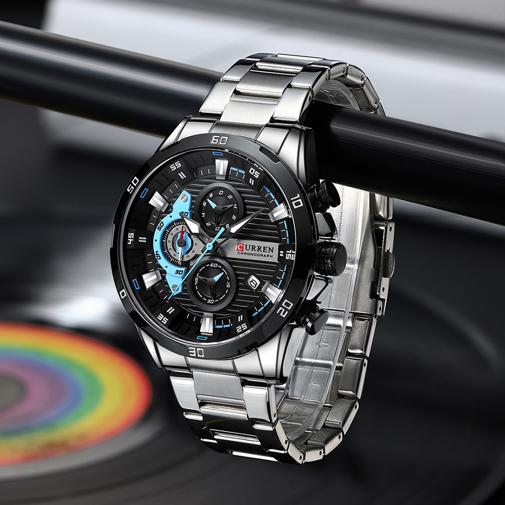 Watches For Men CURREN Man Wri - Smartwatch Watches For Men Brands recension och pris