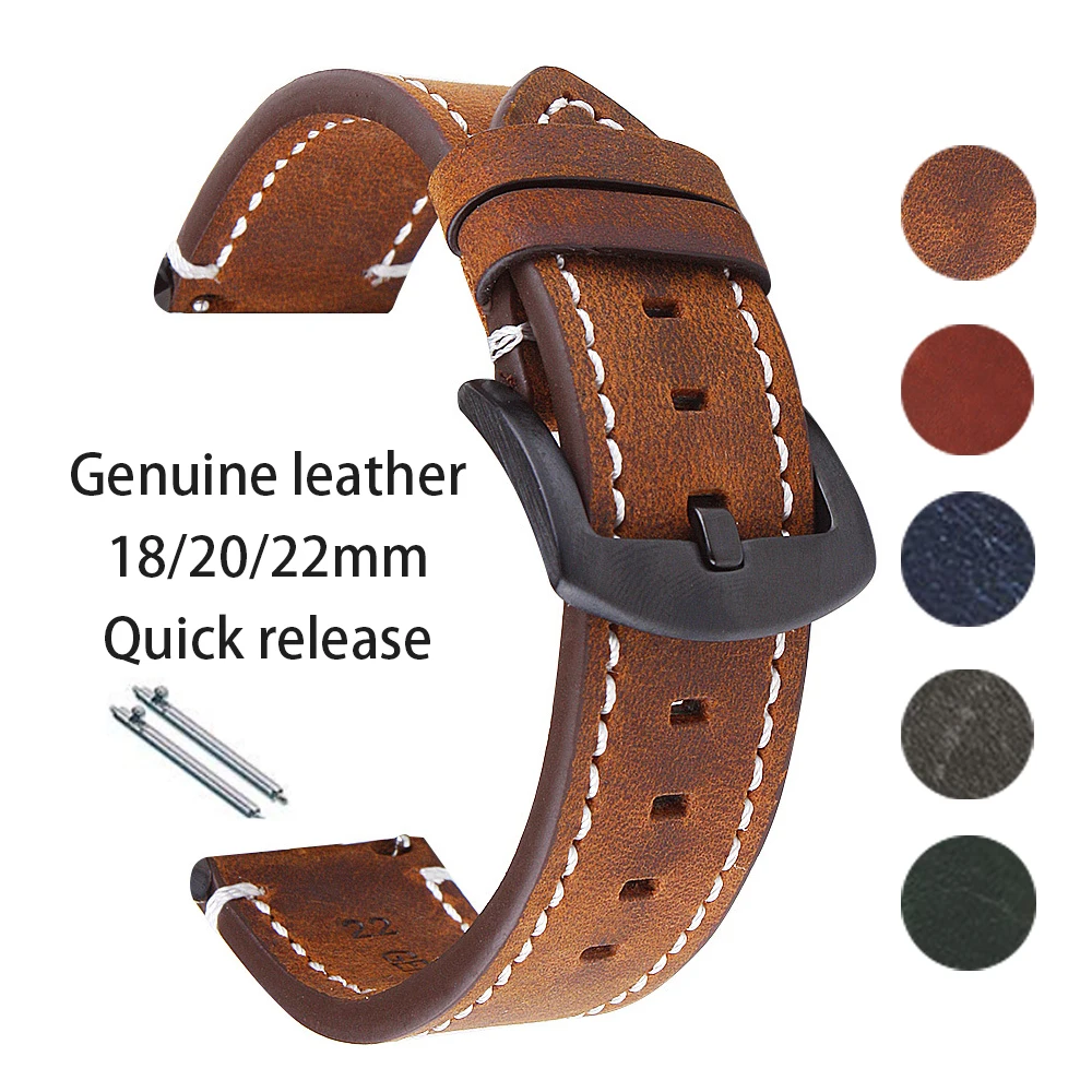 Retro Genuine Leather Watch St - Seiko Watches Smartwatch recension och pris
