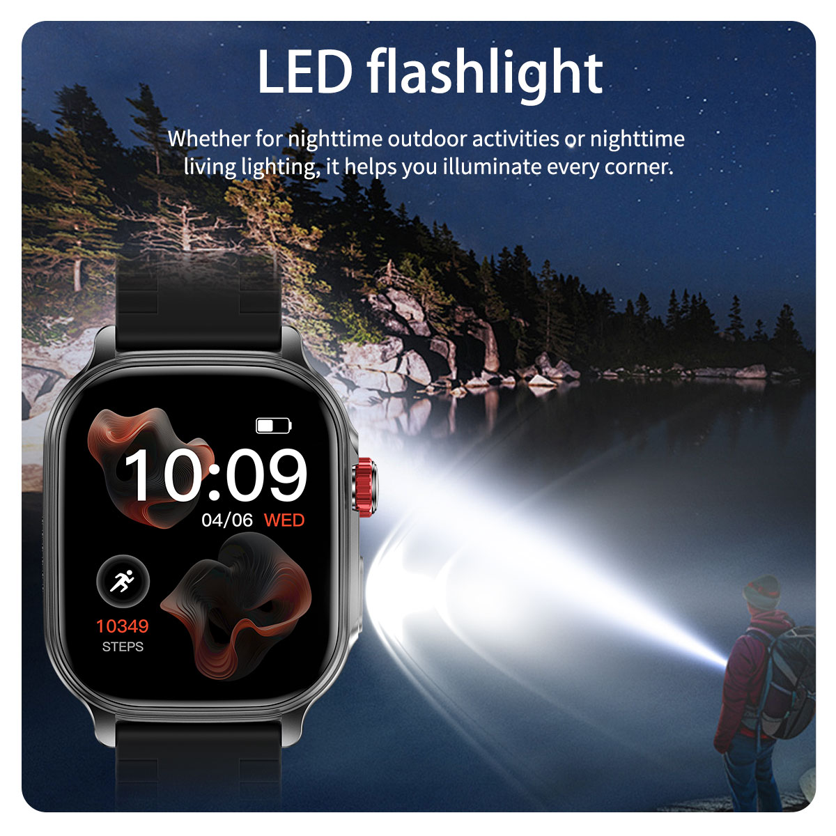 2026 Smart Watch 2.01'' Fitnes - Smartwatch Watches For Men Digital recension och pris
