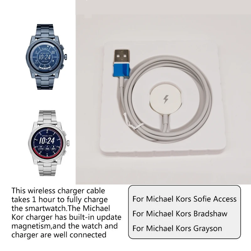 Fossil Gen 2 Gen 3 Charging St - Smartwatch Watches Michael Kors recension och pris