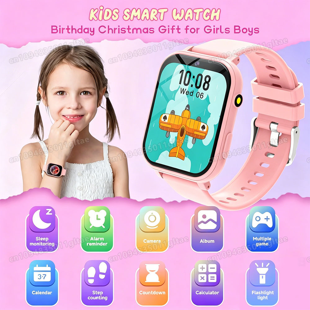 New Smartwatch For Kids HD Cam - Smartwatch Watches Birthday Gift For Girls recension och pris