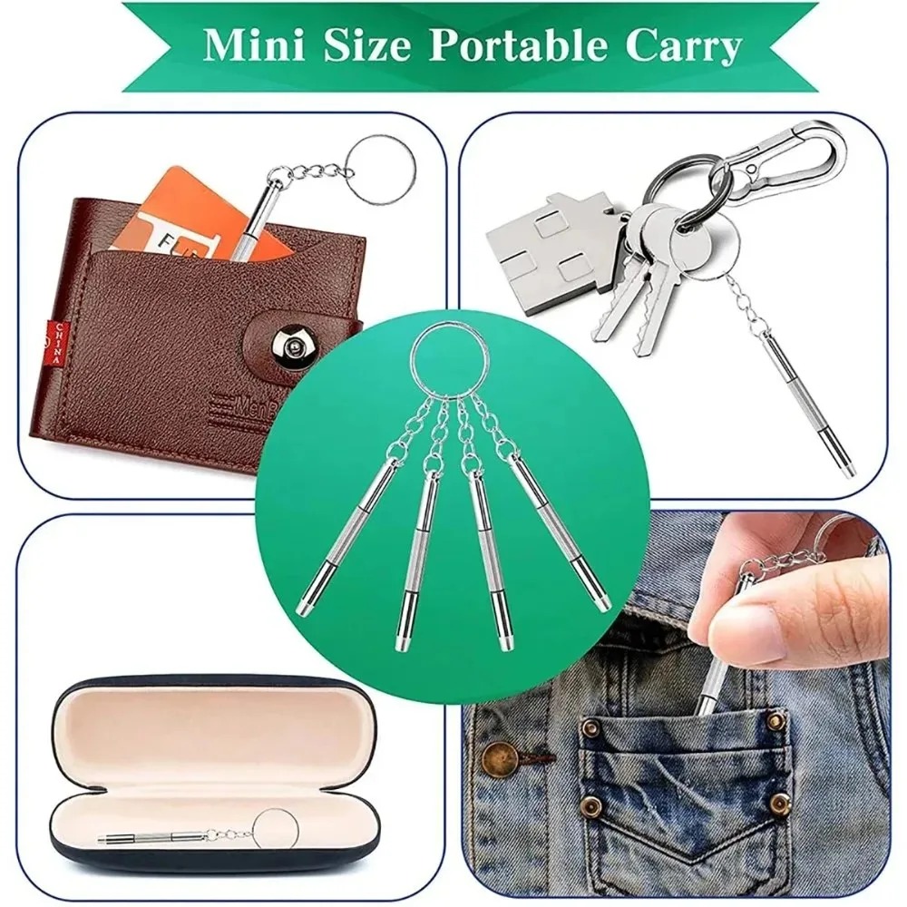 5Pcs Mini 3 In 1 Screwdriver R - Watch Tool Repair Kit recension och pris