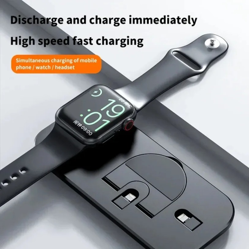 3 In 1 Wireless Charger Stand  - Watch Watch Xs recension och pris