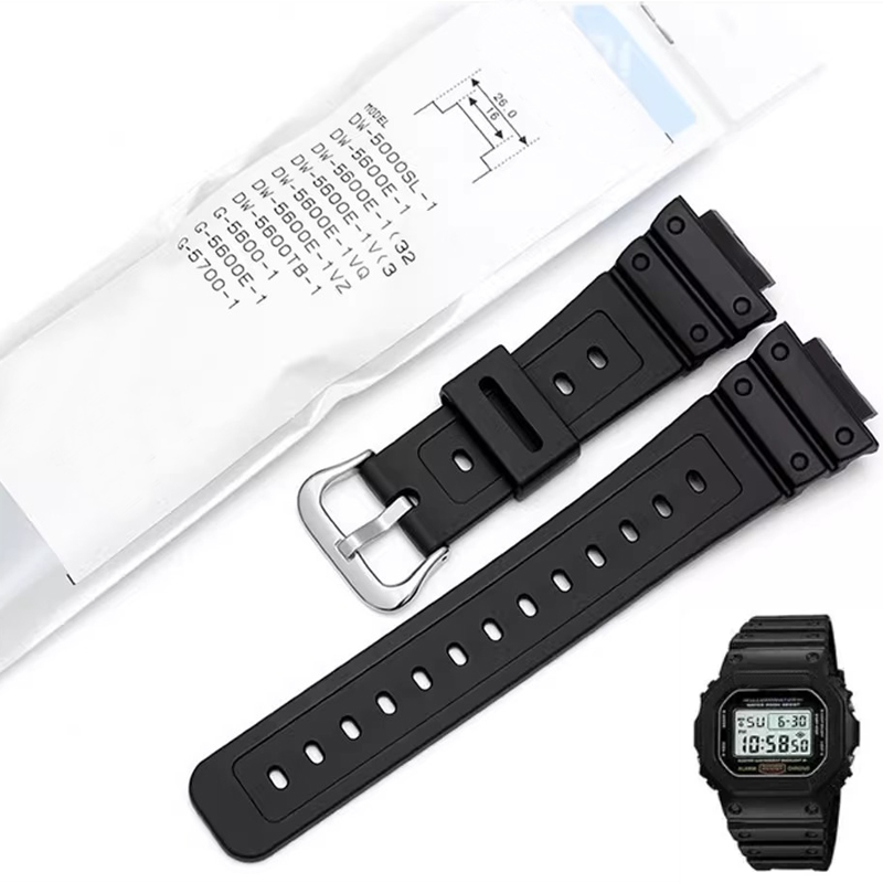 Silicone Small square resin St - Casio Watches Smartwatch recension och pris