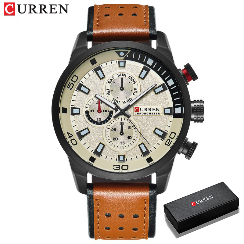 2017 CURREN Stylish Watch Men  - Smartwatch Watches For Men Brands recension och pris