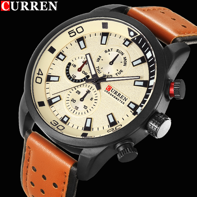 2017 CURREN Stylish Watch Men  - Smartwatch Watches For Men Brands recension och pris