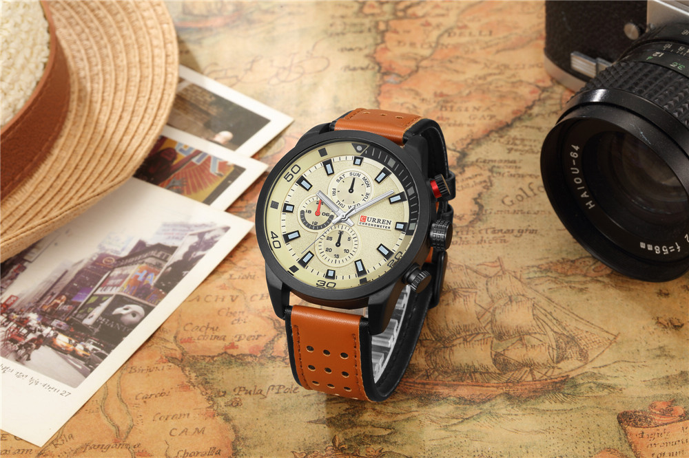 2017 CURREN Stylish Watch Men  - Smartwatch Watches For Men Brands recension och pris