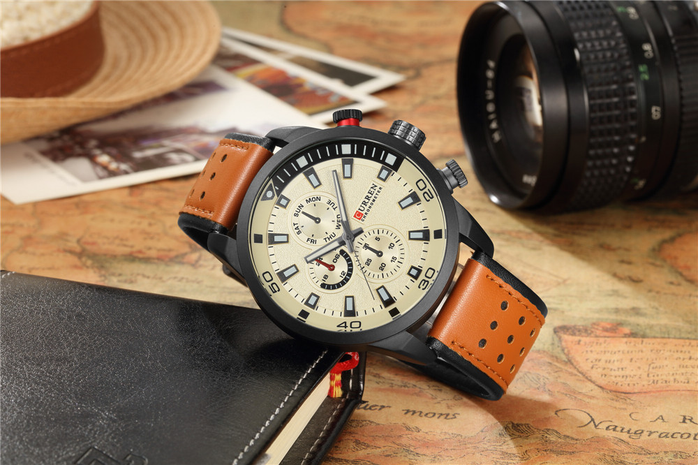2017 CURREN Stylish Watch Men  - Smartwatch Watches For Men Brands recension och pris
