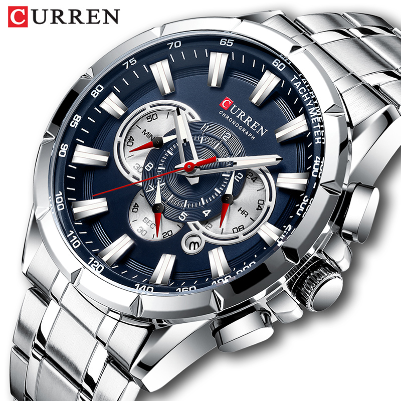 CURREN Wrist Watch Men Waterpr - Smartwatch Watches For Men Brands recension och pris