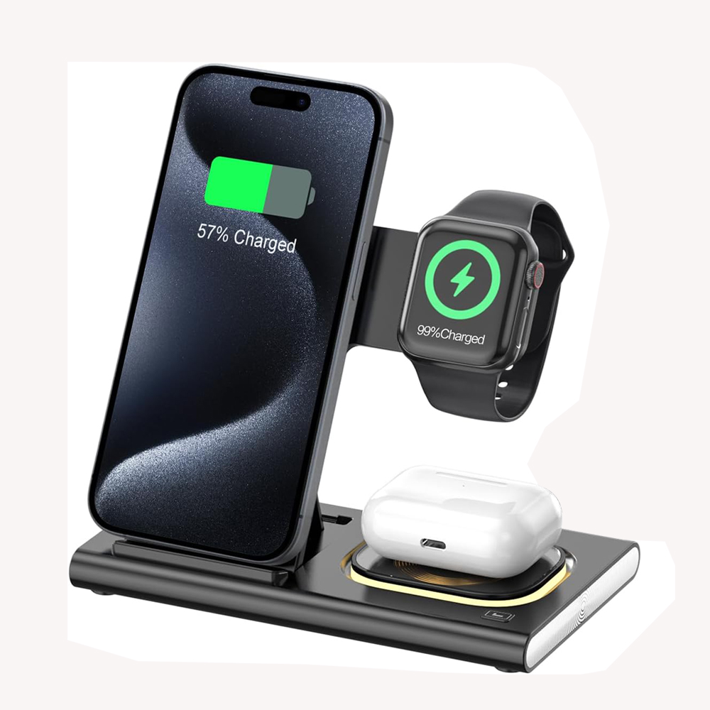 3 in 1 Foldable Charging Stati - Watch Watch Xs recension och pris