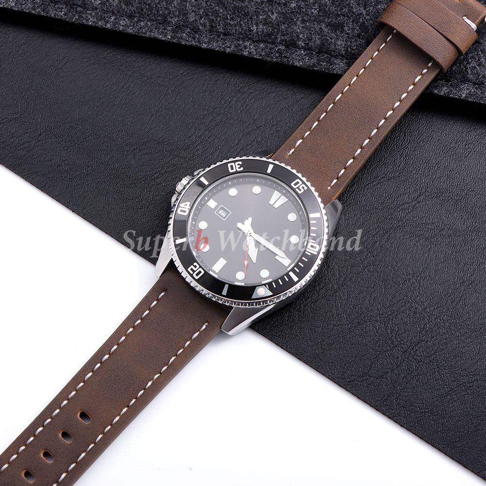 20mm 22mm PU Matte Leather Wat - Seiko Watches Smartwatch recension och pris