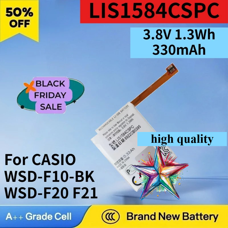 3.8V 1.3Wh LIS1584CSPC Battery - Casio Watches Smartwatch recension och pris