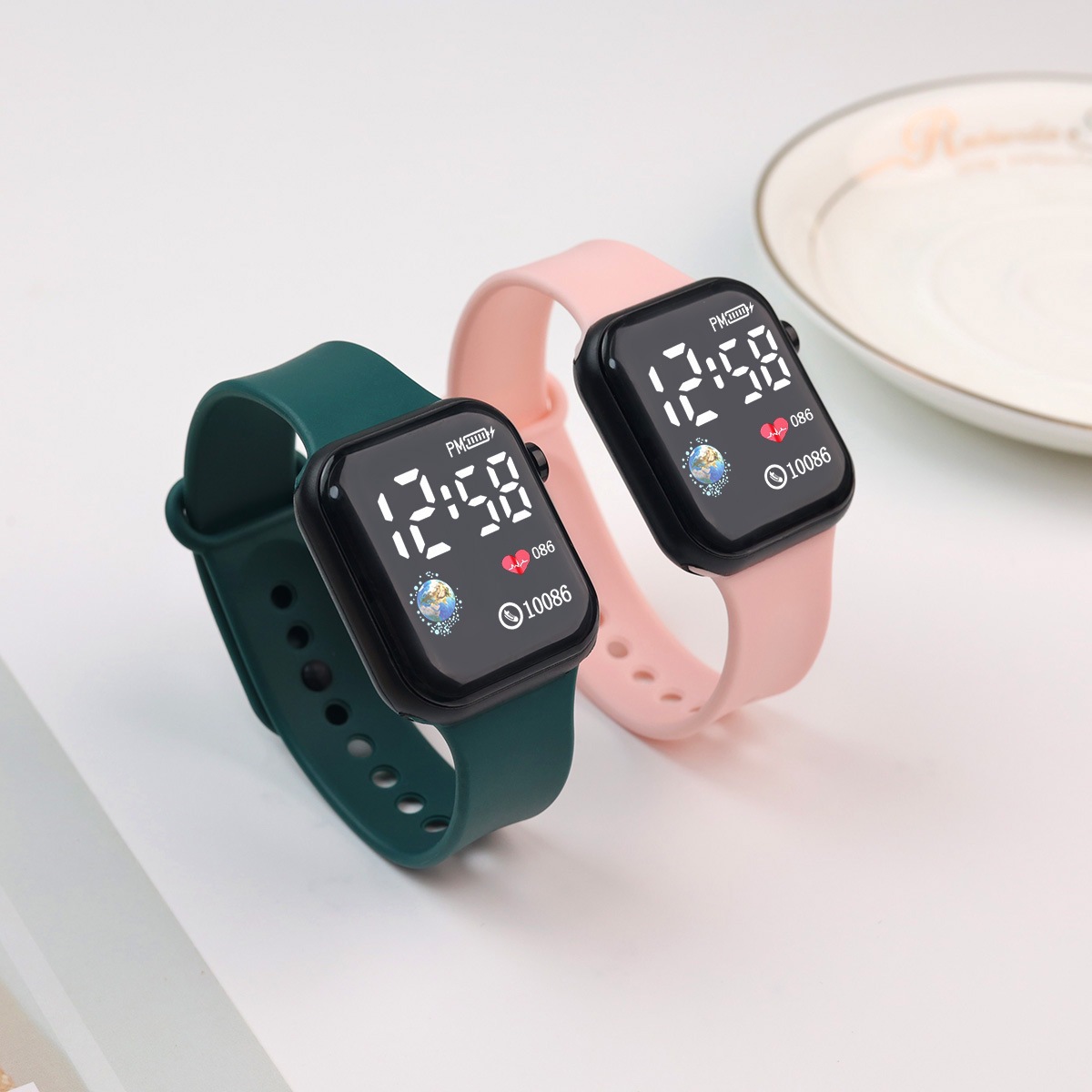 New LED Digital Watch For Kids - Smartwatch Watches For Girls recension och pris