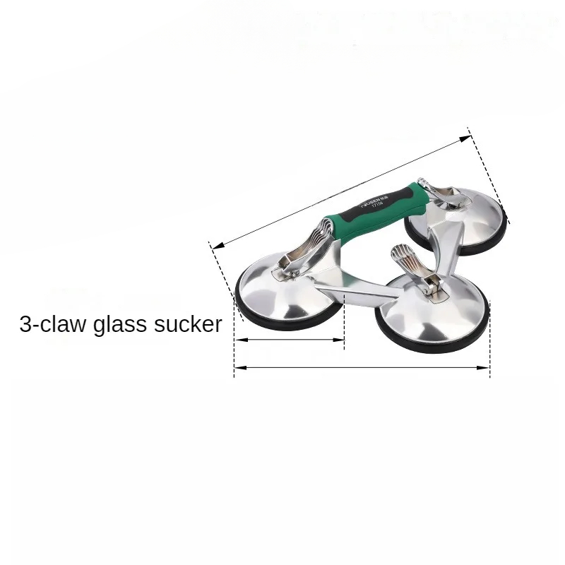 Three Claw Glass Suction Cup T - Crystal Press Tool recension och pris