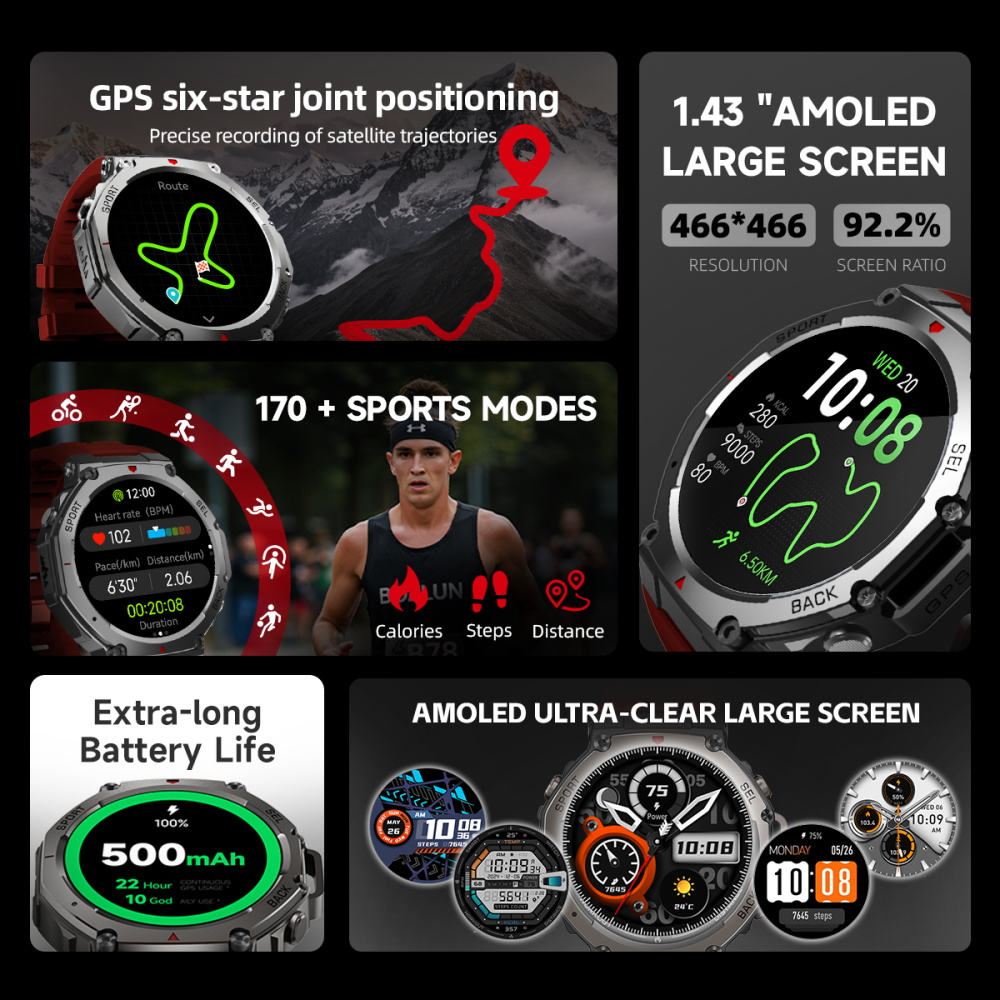 SKMEI Military Outdoor Sport S - Smartwatch Watches For Girls recension och pris