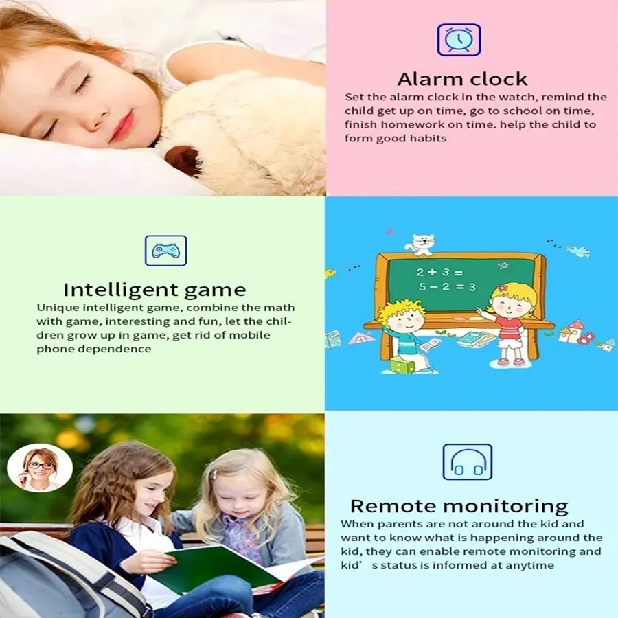 2026 New 2G Sim Card Kids Smar - Smartwatch Watches Gift For Boys On Birthday recension och pris