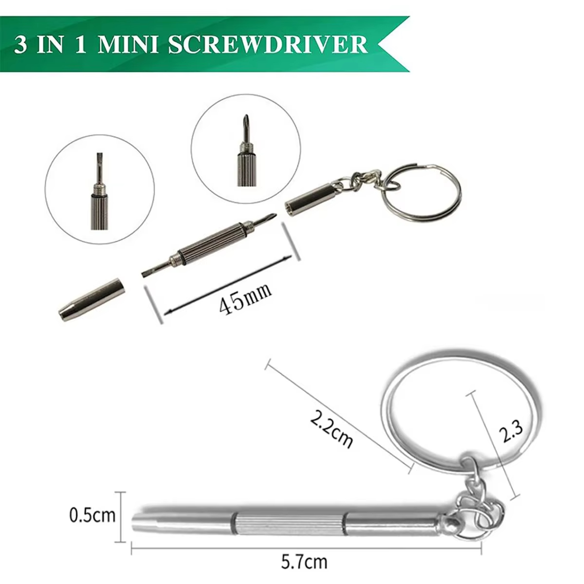 1~20Pcs Mini Hand Glasses Scre - Watch Tool Repair Kit recension och pris