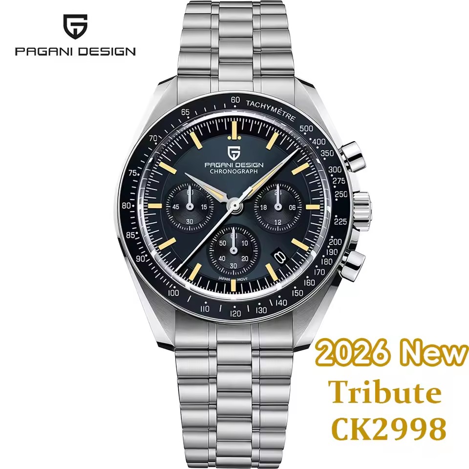 PAGANI DESIGN 2026 New Moon Me - Rolex Watch Submariner recension och pris