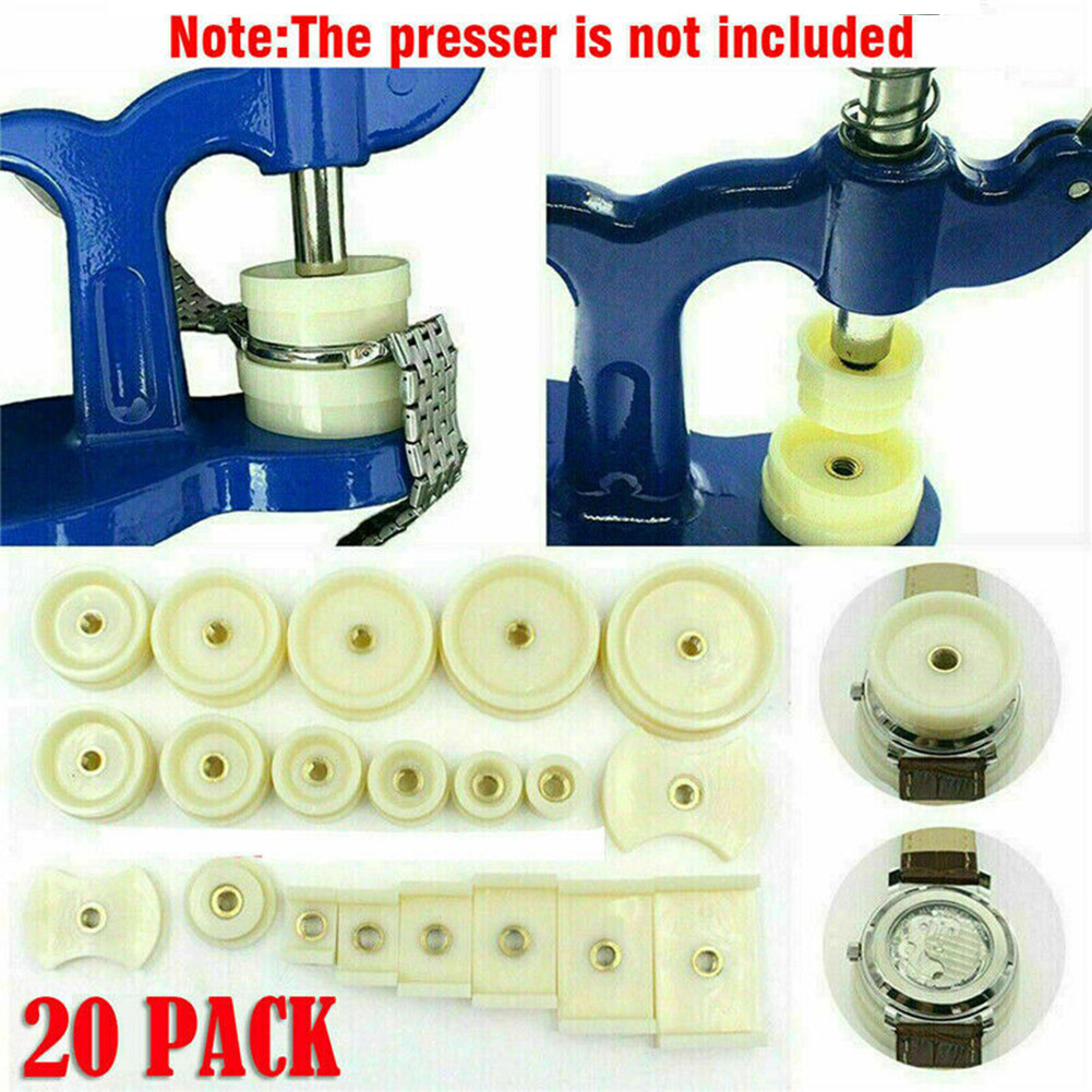 20-Piece Watch Repair Press To - Crystal Press Tool recension och pris