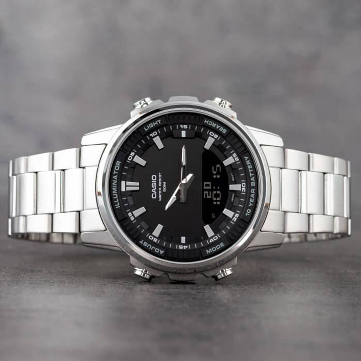 Casio AMW‑880D | Stainless Ste - Casio Watches Smartwatch recension och pris