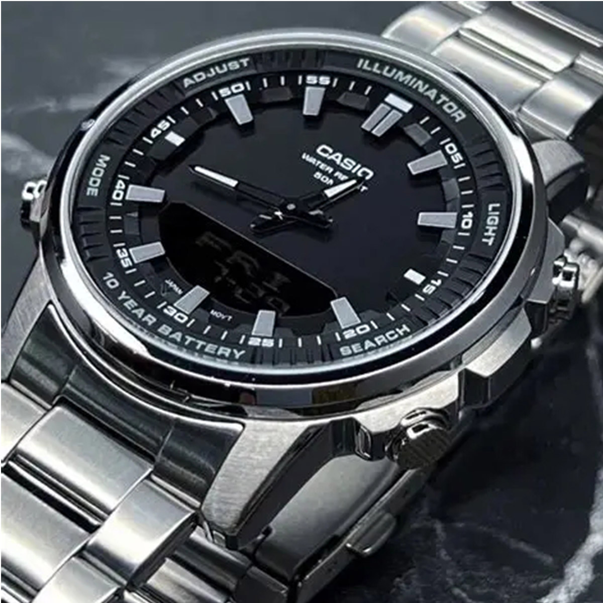 Casio AMW‑880D | Stainless Ste - Casio Watches Smartwatch recension och pris
