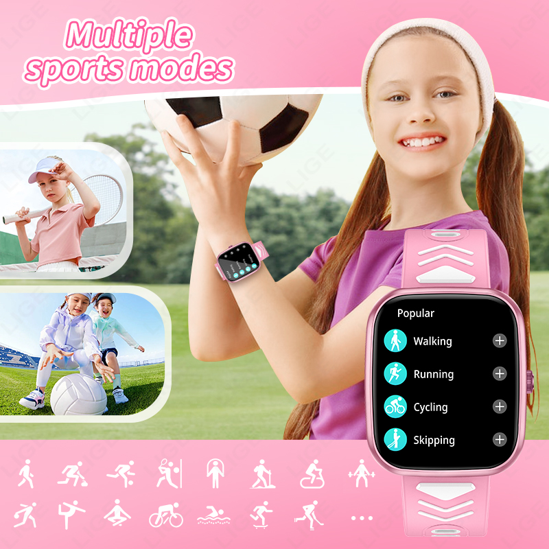 LIGE New Kid Call Smart Watch  - Smartwatch Watches Birthday Gift For Girls recension och pris