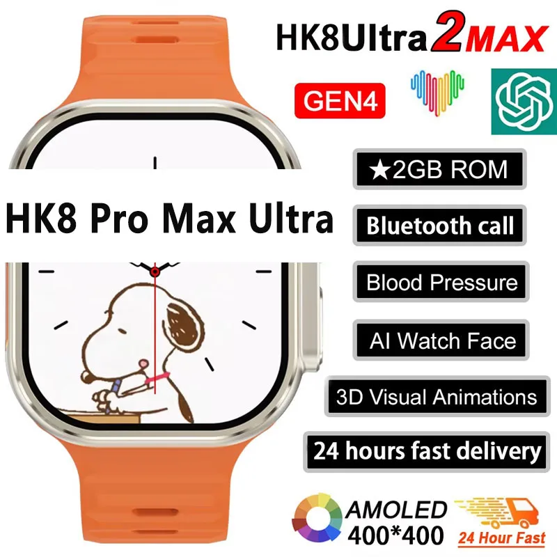 New Series 9 Watch PK HK8 PRO  - Smartwatch Watches For Girls recension och pris