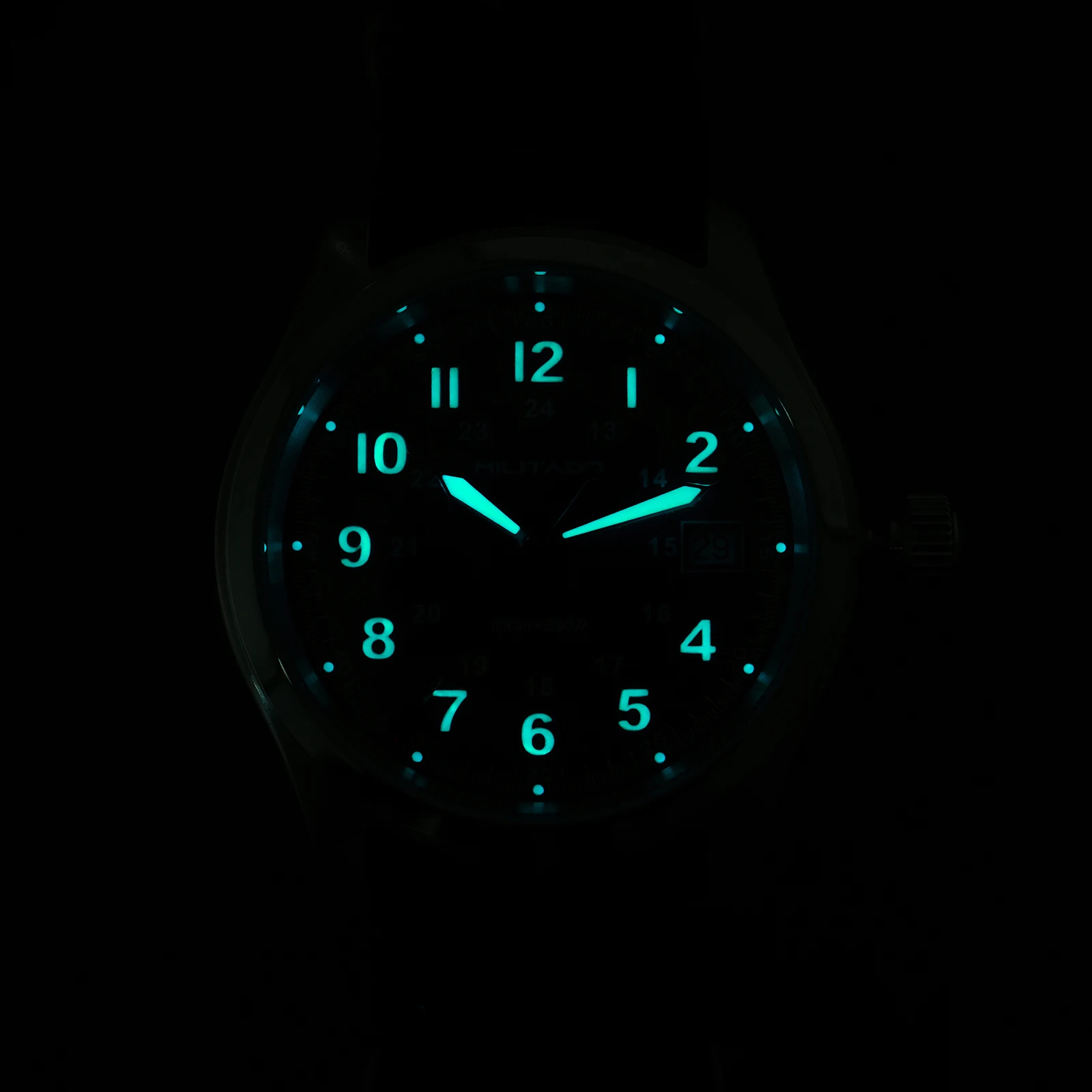 Militado ML08 Vintage Quartz W - Rolex Watch Submariner recension och pris