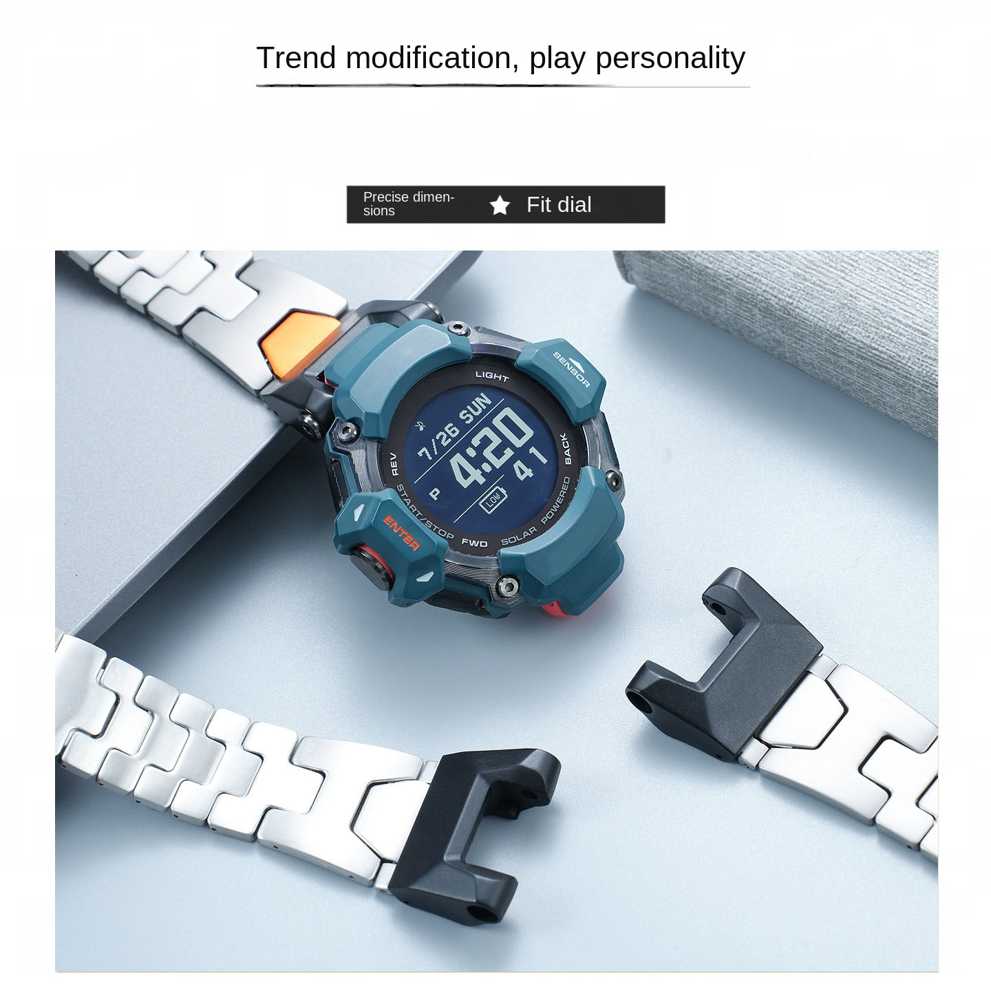 GBD-H2000 waterproof metal str - Casio Watches Smartwatch recension och pris