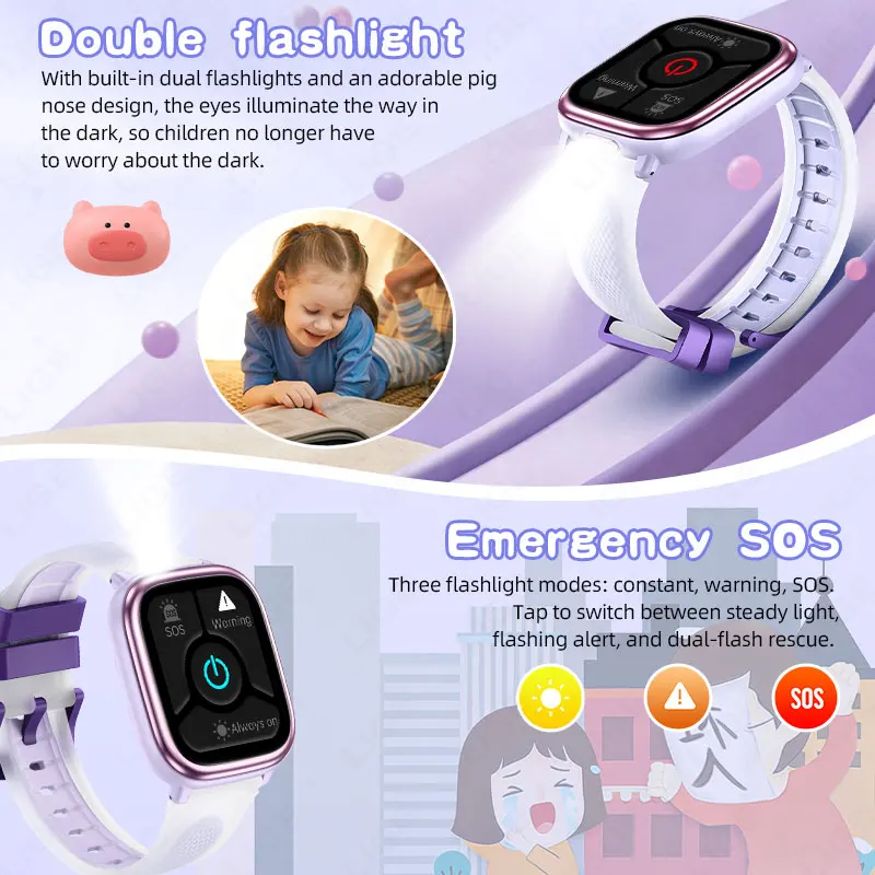LIGE Smart Watch for Kids Boy  - Smartwatch Watches Birthday Gift For Girls recension och pris