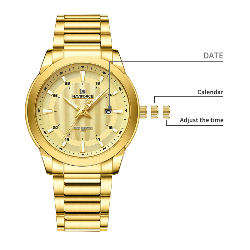 2024 Top Brand NAVIFORCE Mens  - Smartwatch Watches For Men Brands recension och pris