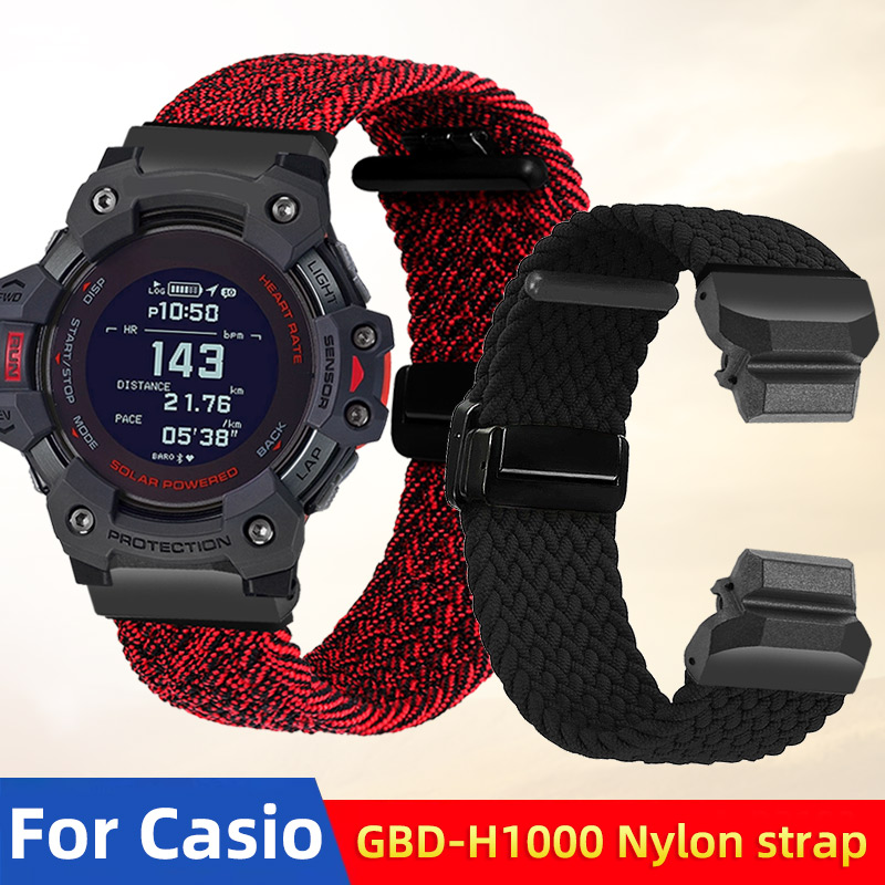 GBD H1000 Elastic Nylon Watchb - Casio Watches Smartwatch recension och pris